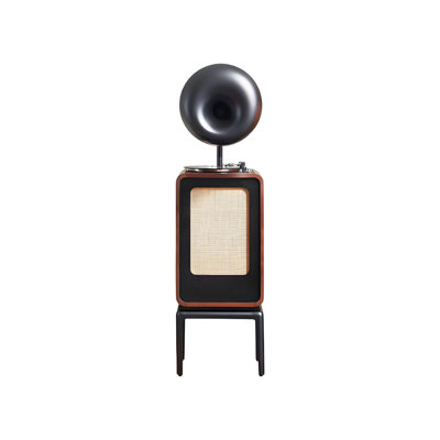 Lecteur de disque vinyle 17,72 "avec cendres Bluetooth et haut-parleurs intégrés