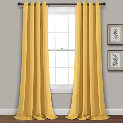 Insulated Blackout Curtain Pair