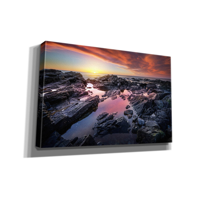 Beachcrest Home 'Still Waters' by Rick Berk Canvas Wall Art, 26" x 18", H 26 po x l 40 po x P 1,5 po