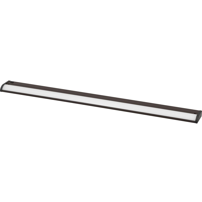 Réglette lumineuse pour dessous de meuble DEL, Bronze antique