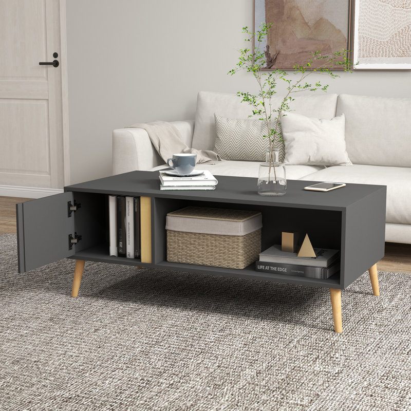 Kerry Four Leg Coffee Table with Storage