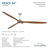 Pierce 84" Led Smart Ceiling Fan-116794751-116794755