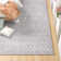 Tapis gris à motif géométrique Backlund