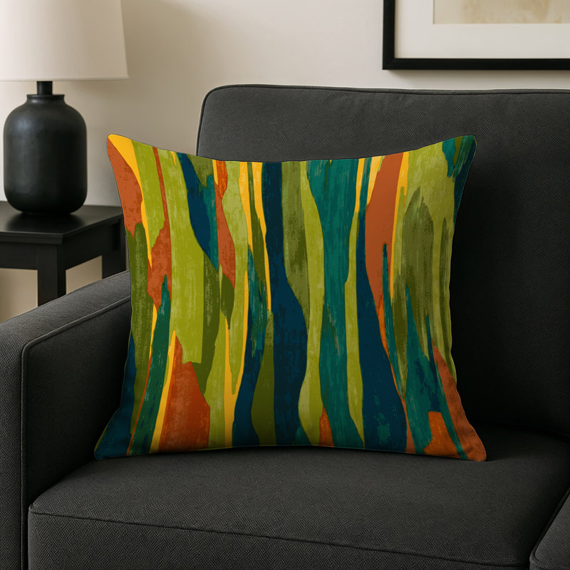 Verdure Glow Indoor And Outdoor Pillow, Square 20"