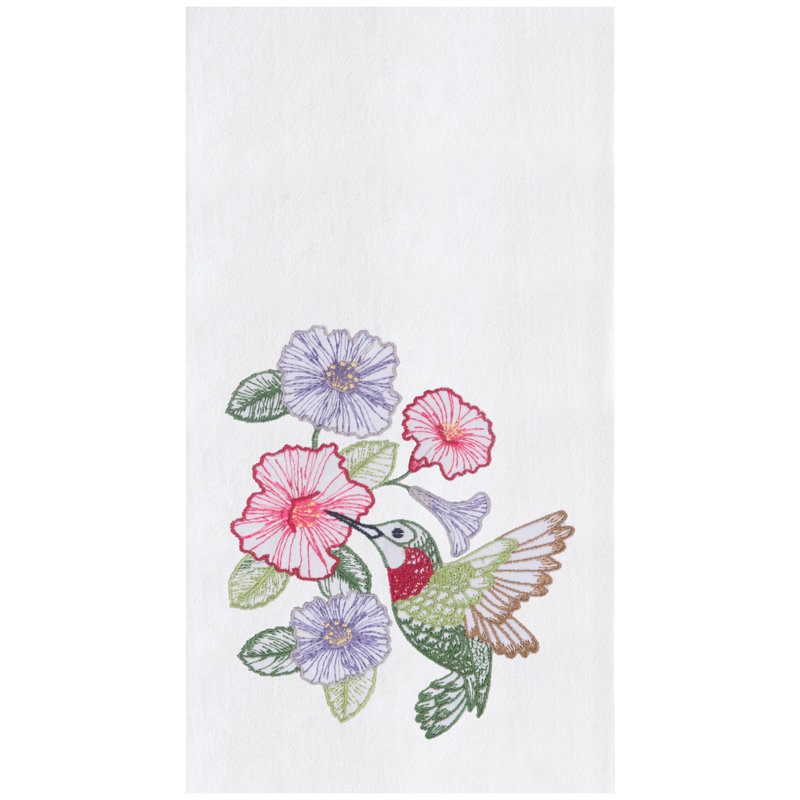 Serviette de cuisine Hummingbird & Hibiscus