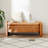 Borkovany Upholstered Storage Bench Ottoman Oval Storage Bench Fleece Fabric  Bench with Storage-936614214