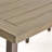 Kacey 6 - Person Acacia Wood Patio Dining Set with Rectangular Table