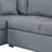 Versatile L-Shape Sleeper Sectional Sofa With Storage Ottoman And USB Charging For Modern Living Spaces
