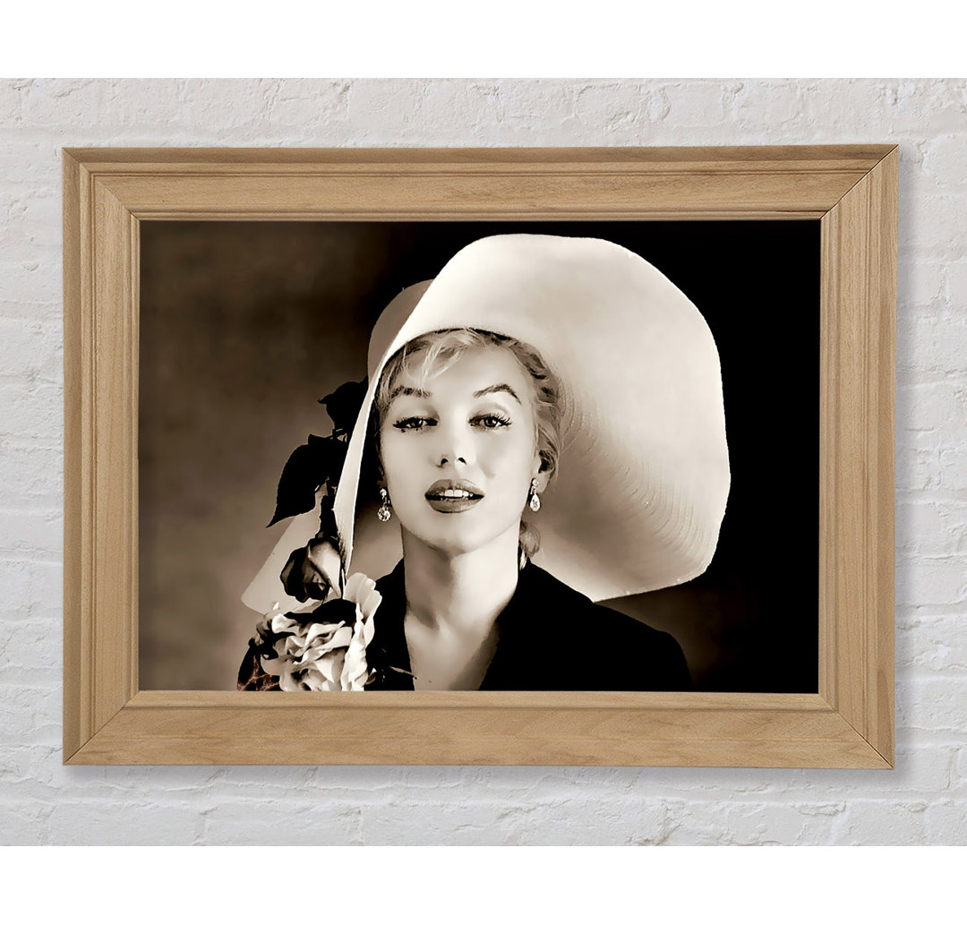 Marilyn Monroe Klassischer Hut - Druck