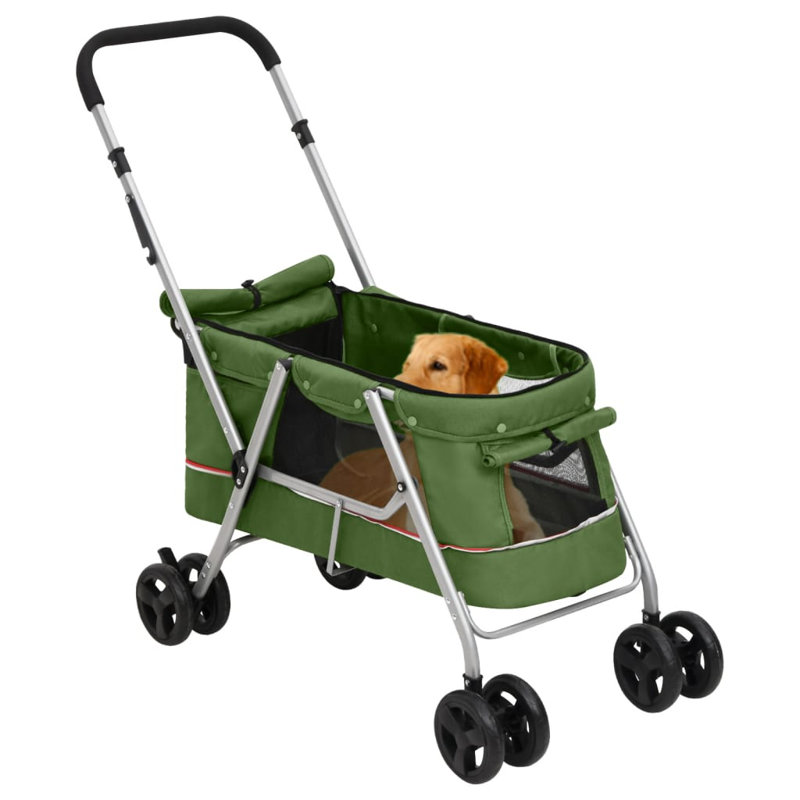 Delvale Collapsible Vehicle Travel Carrier with 1 Door, Green