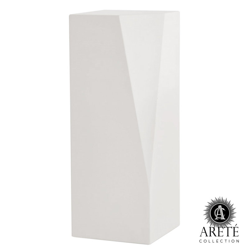 Facet Pedestal, 42.25" H x 16" W x 16" D