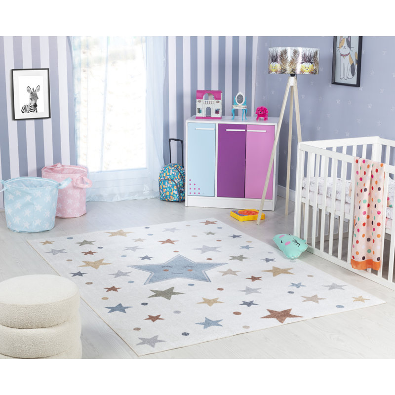 Reagyn Kids Washable Rug, Rectangle 140 x 200cm