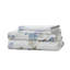 Ensemble de draps 100 % coton égyptien, 4 pièces, 800 fils, motif floral aquarelle bleu de luxe, pour chambre à coucher, chambre d'amis, dortoir étudiant, toutes saisons-128817907-130902029