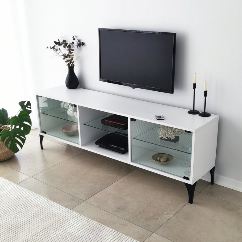 Bendersville TV Stand for TVs up to 48", White