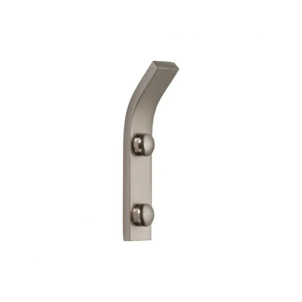 Solange Wall Mounted Bath Hook, Brushed Nickel