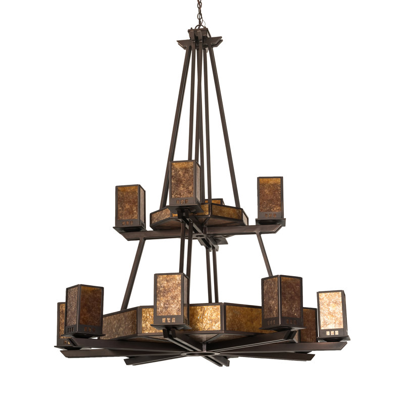 Avondale 24 - Light Dimmable Tiered Chandelier