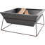 Reso Square Steel Wood Burning Fire Pit