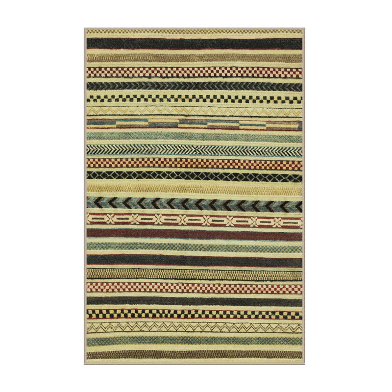 Abstract Indoor Rug, Rectangle 7' x 10'