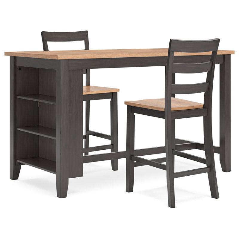 Table de salle à manger à hauteur de comptoir et tabourets Gesthaven, 3