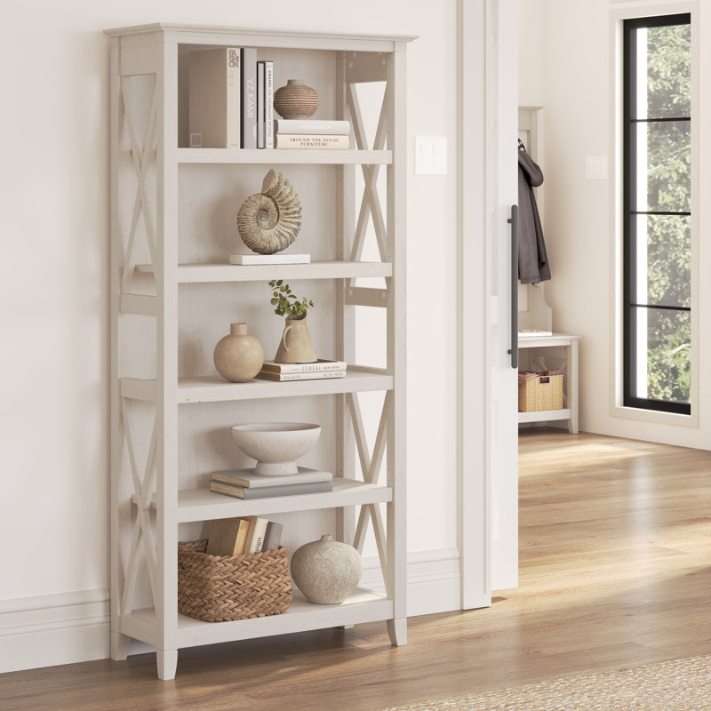 Huckins Bookcase, Linen White