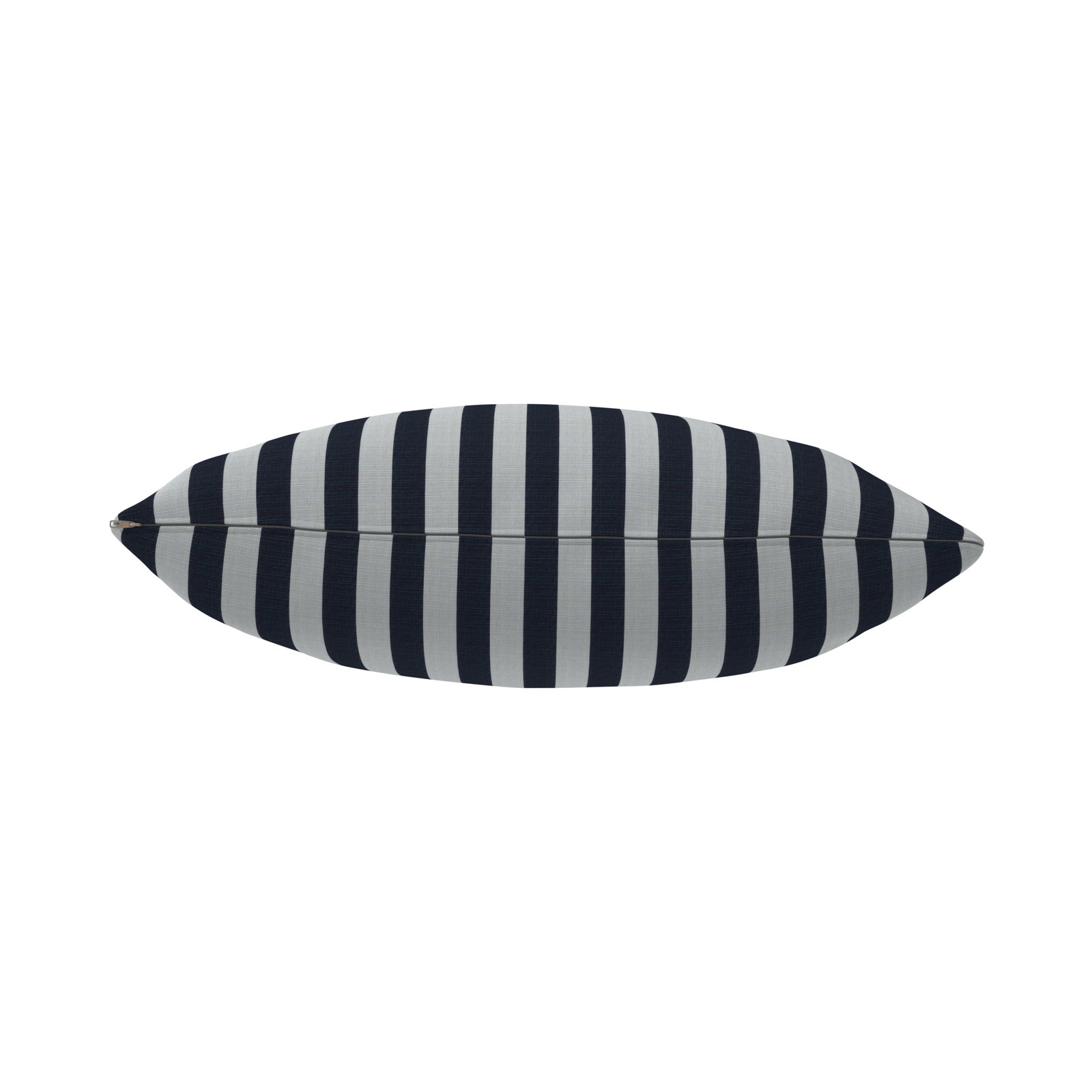 Lani Sunbrella Outdoor/Indoor Throw Pillow, Sunbrella Expressive Mist Striped, Square 20"