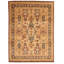 Tapis décoratif en laine de conception unique noué à la main New Age Pakd Ivoire 9 pi 1 po x 12 pi