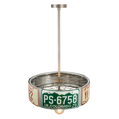 Rustic Lodge 1 - Light LED Pendant