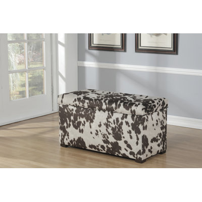 Dawoud Upholstered Flip Top Storage Bench