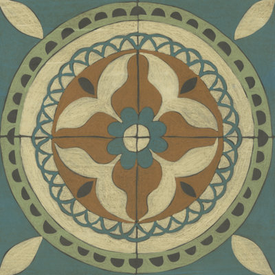 Fraser Tile I by Chariklia Zarris - Wrapped Canvas Painting