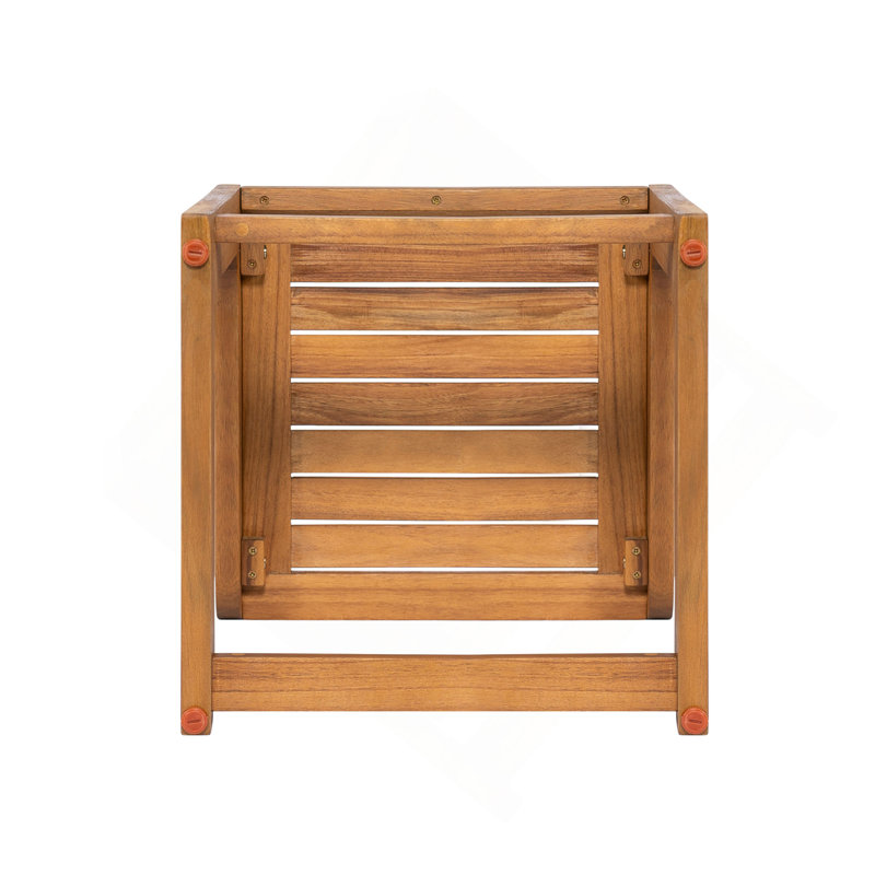 Acacia Wood Side Table