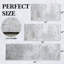 Ensemble de 3 tapis de cuisine modernes et abstraits