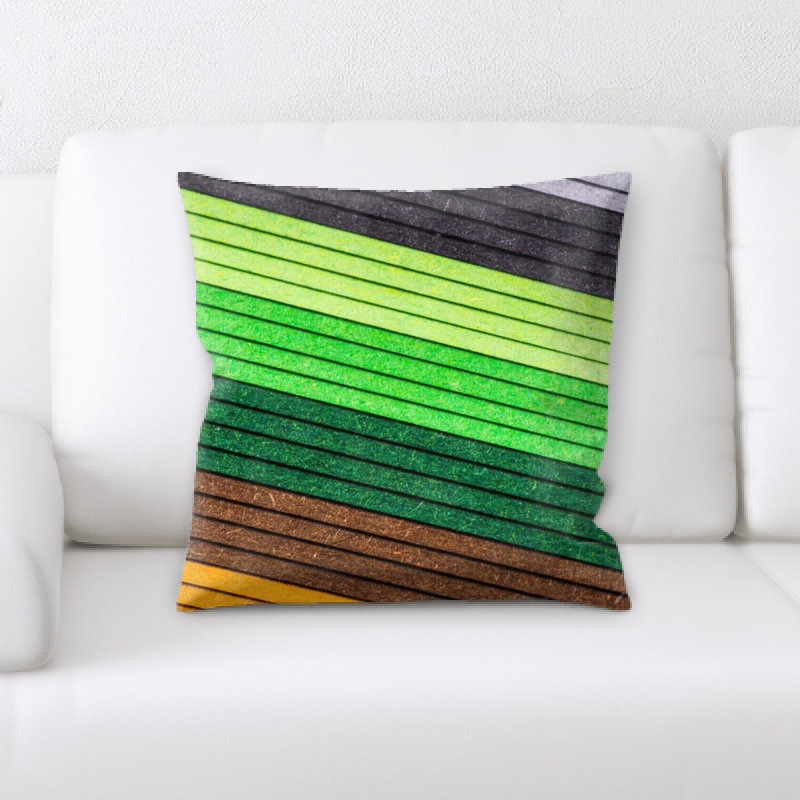 Housse et insert de coussin carré en papier