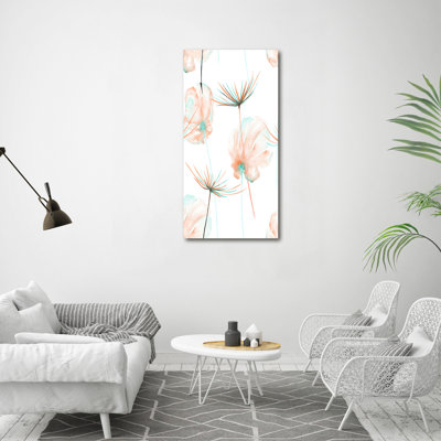 Field Flowers - Wrapped Canvas Print