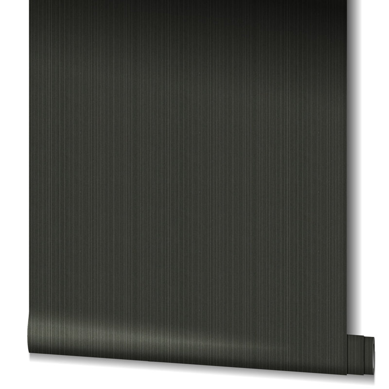 Rouleau de papier peint texturé Air Collection, Noir, noir, noir, noir