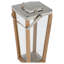 Lanai Teak And Glass Hurricane - SM-1866816041