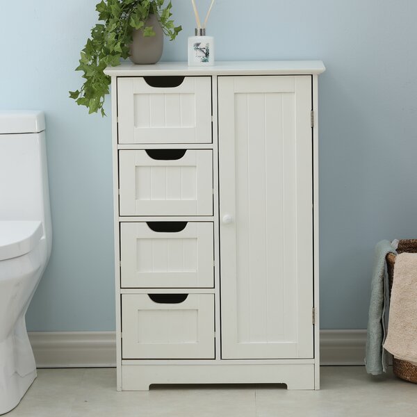 Red Barrel Studio® Averardo Freestanding Bathroom Cabinet & Reviews ...