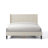 Luma Queen Upholstered Wingback Platform Bed-1595370706