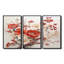 Partlow - Ensemble de décorations murales florales-108463409-108463407