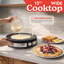 Gourmia 12” Electric Crepe Maker, Nonstick With Temperature Control, Indicator Lights, Spatula And Batter Spreader