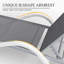Patio Chaise Lounge Chair With Arm