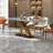 Rectangular marble dining table-1047566003