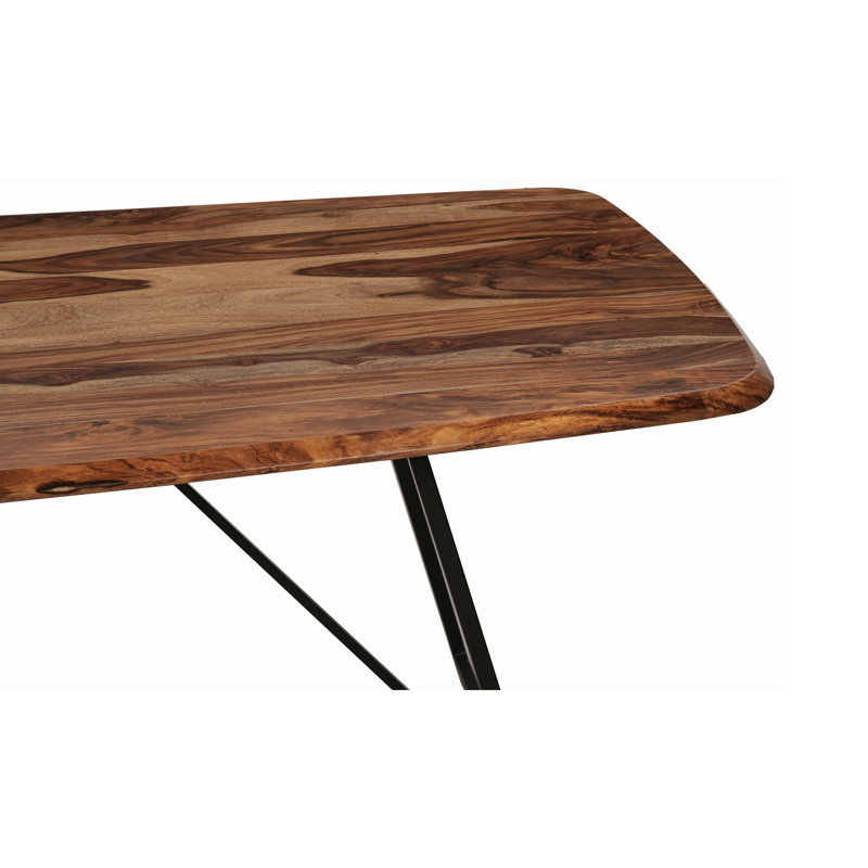 Iron and Wood Dining Table