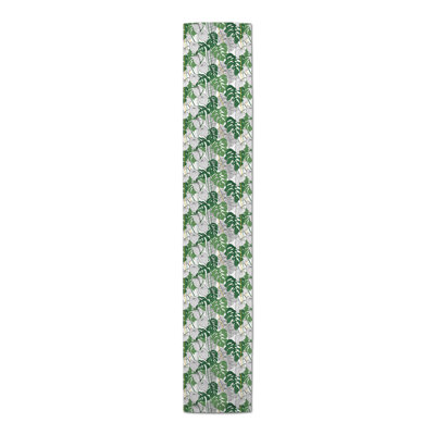 Mirando Monstera Leaf Table Runner