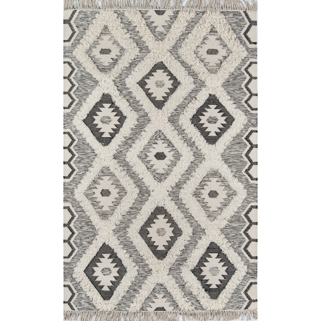 Wool Geometric Indoor Rug Foundry Select Rug