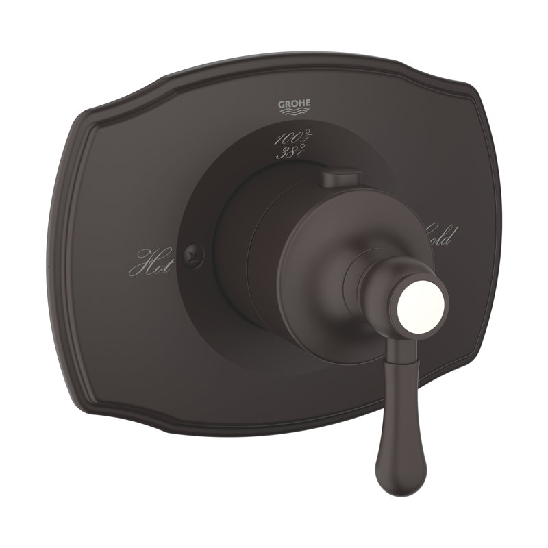Garniture thermostatique de douche Grohflex® Authentic, Bronze huilé