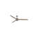 Artiste 72"  3 - Blade Outdoor LED Propeller Ceiling Fan with Wall Control and Light Kit Included