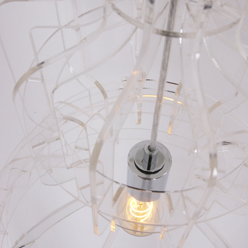 Troisi 1 - Light Transparent Bulb Pendant