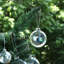 8cm Handmade Solid Colour Glass Furniture Bauble