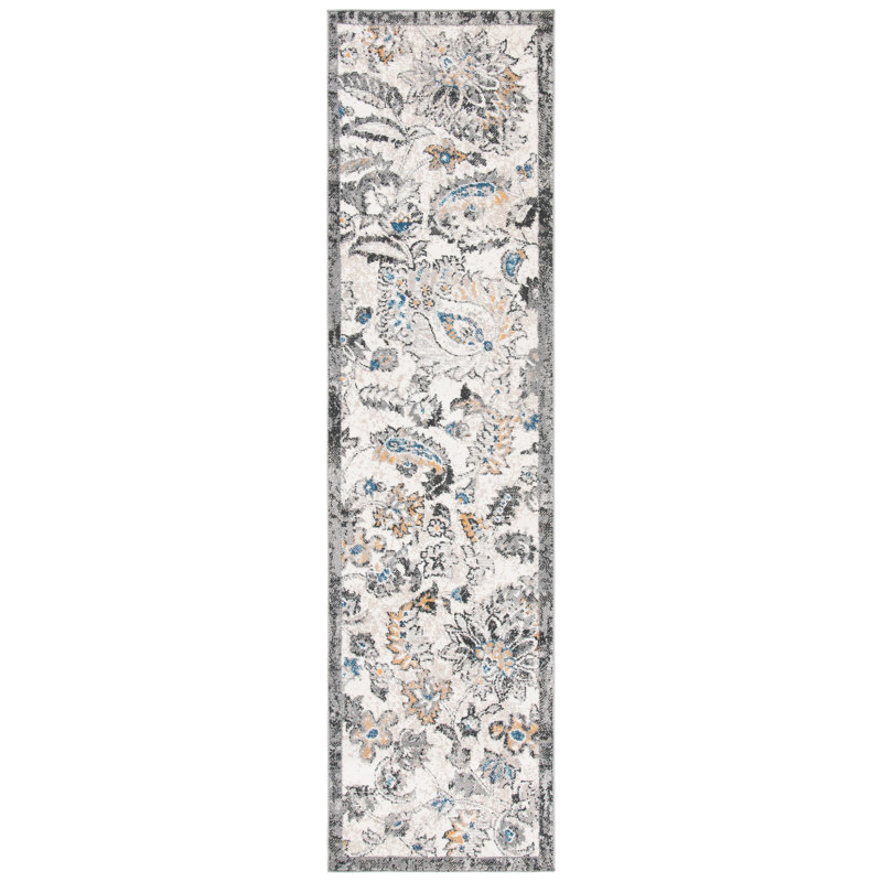 Gateway 700 Performance Floral Rug, Runner 2' x 8'