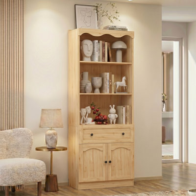 Armoire with Wooden Drawers
